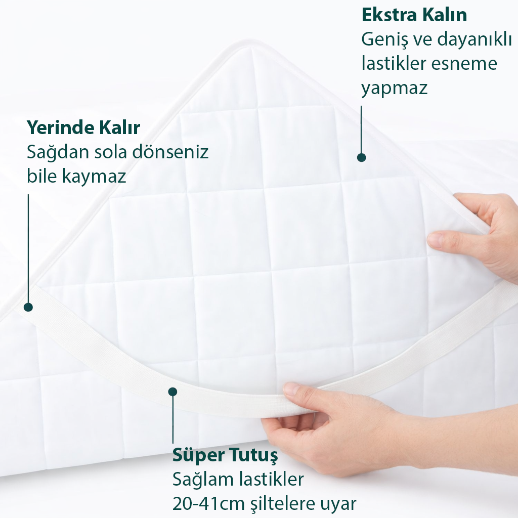 Sıvı Geçirmez Sessiz ve Yumuşak Yatak Alezi