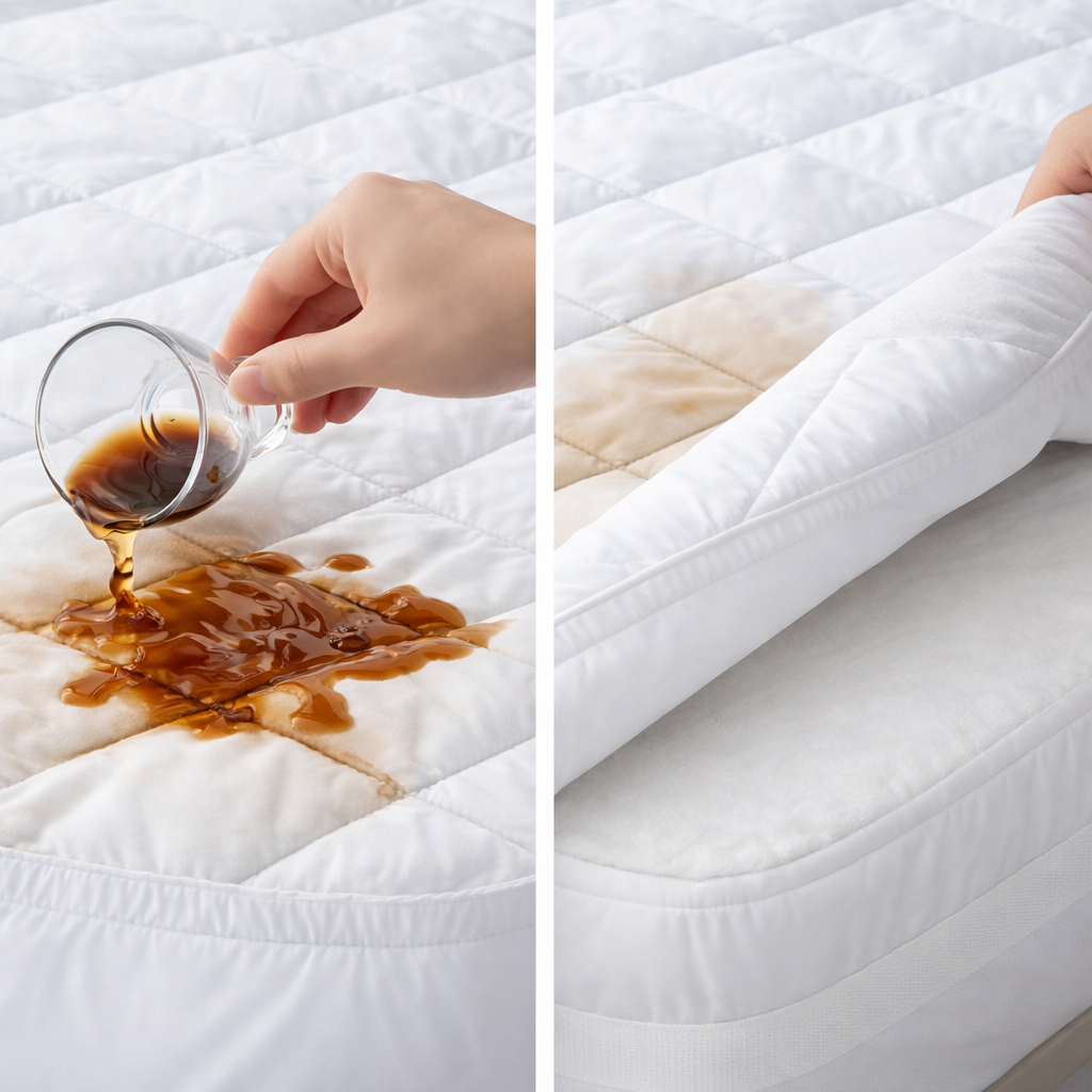 Sıvı Geçirmez Sessiz ve Yumuşak Yatak Alezi